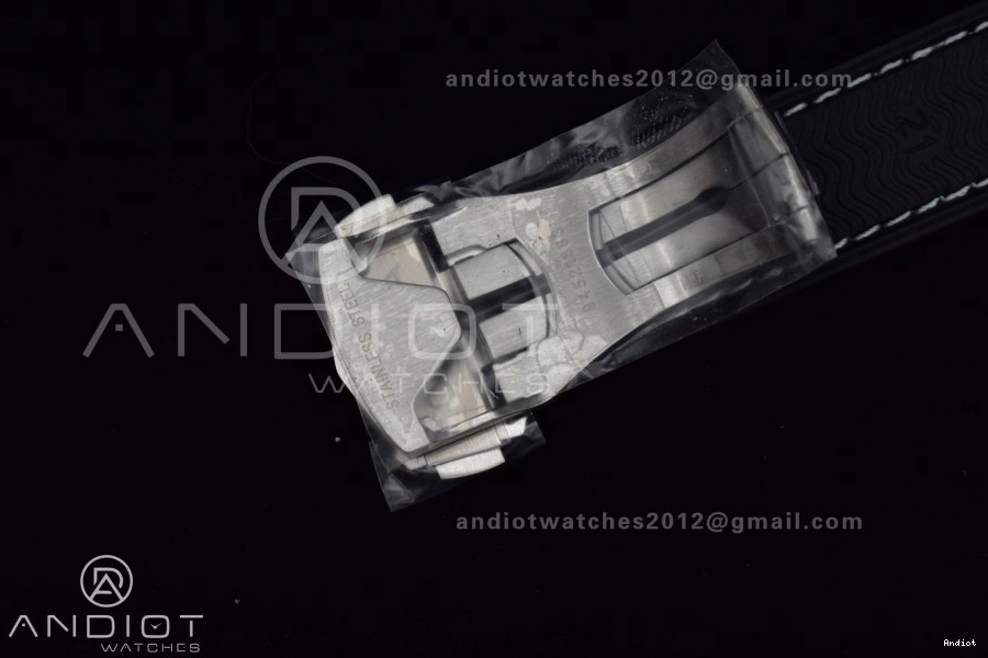 Edition Gray Dial A8900 Rubber Strap 43.5mm Gray Best Planet VSF Black SS Clone on 1:1 Super Ocean Bezel 1226